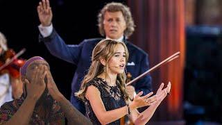 FIRST TIME Reaction | Emma Kok Sings Voilà – André Rieu | Maastricht 2023