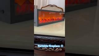 Portable fireplace #christmas #online #viral #india #usa #uk #amazon #shorts #decoration #holiday