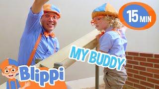 Buddy Song | 15 MIN LOOP | Blippi Songs for Kids