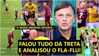 "ISSO É BEM RIDÍCULO! O Mano Menezes..." Mauro Cezar CRITICA TRETA com Luiz Araújo e ANALISA Fla-Flu