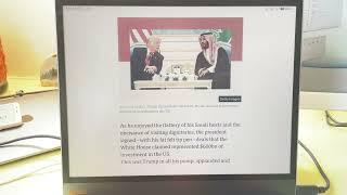 BBC webpages are transformed into an ebook with Eink mode.