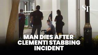 Man dies after Clementi stabbing incident