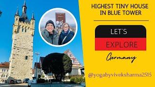 Tiny House in Blue Tower #travel #germany