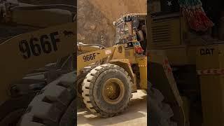 Giant Loader Fills Bucket with Massive Rocks on Mountain ️ #mm247