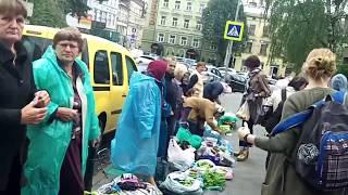 Львов, дождь, лето 2018