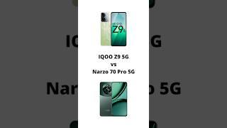 IQOO Z9 5G vs Realme Narzo 70 Pro Specifications and Price Comparison | Best Smartphones Under 20000