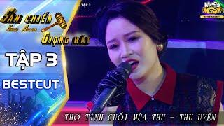 THƠ TÌNH CUỐI MÙA THU - THU UYÊN | Tiết mục chiến thắng tập 3 quá xuất sắc