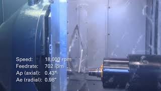 Aluminum Machining for Aerospace on the a61nx 5E