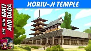 Art with Mati and Dada – Horiu-Ji Temple | Kids Animated Short Stories in English