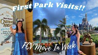 Flamingo Crossings Move In & First Park Visits!! | CEP 2024 | Move In Day & Park Hopping Fun