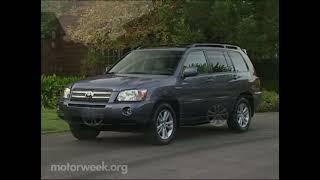 Motorweek 2006 Toyota Highlander Hybrid Road Test