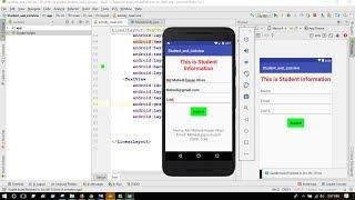 Student information system android app using android studio tutorial