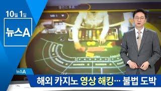 해외 카지노 영상 해킹…‘불법 도박’ 회원수 1만 명 | 뉴스A