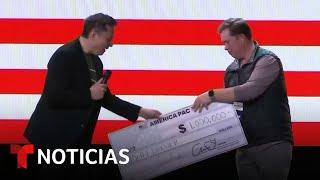 Fiscal de un estado péndulo demanda a Elon Musk por regalar dinero a electores | Noticias Telemundo