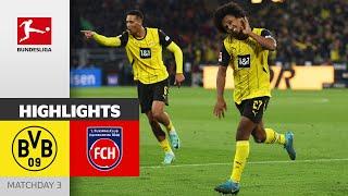 Dortmund Ranks #1! | Borussia Dortmund - 1. FC Heidenheim 1846 4-2 | Highlights | MD 3 – 2024/25