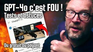 Profitez du génial GPT-4O ! En mode gratuit ou payant tests + astuces