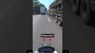 Would you do this on a motorcycle?   #motorcycle #motorvlog #Semarang #jakarta #motorcycle