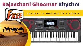 Rajasthani Ghoomar | FREE Rhythm Download | Casio CT-X 9000IN & 8000IN