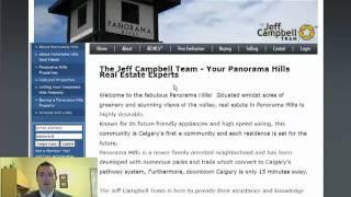 Panorama Hills Real Estate, Panorama Hills Calgary Website