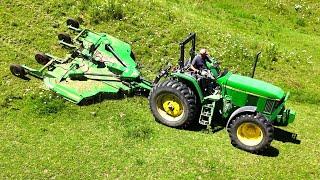 Mowing Pastures To Encourage New Grass and Suppress Weeds!
