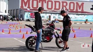 Обзор  supermoto Honda CRF450R Марата Канкадзе