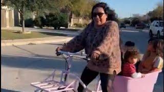 Michelle Crouse Video Review - Petal Pink Bucket Bike in San Antonio, TX