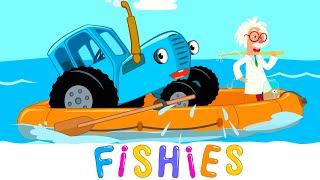 Fishies - The Blue Tractor - Kids Songs Nursery Rhymes & Cartoons