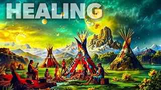 Shamanic Drums and Native American Flute Healing Meditation Music