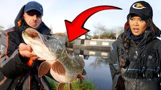 Fishing PIKE INFESTED waters with MAY POTTER