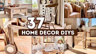 37 DIY HOME DECOR THRIFT FLIPS • HIGH END AFFORDABLE DECORATING IDEAS