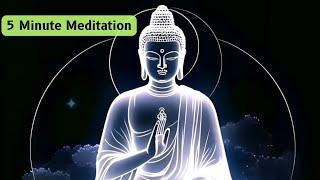 5 minutes Mindfulness Meditation | Inner peace | Be calm  #magicalmindsoul