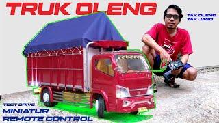 MINIATUR TRUK OLENG VERSI REMOTE CONTROL ~ TEST DRIVE RC TRUK CANTER REBECCA