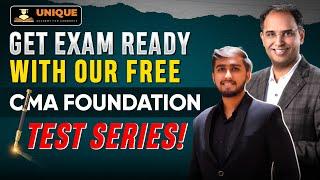 Get exam ready with our free CMA Foundation Test Series!