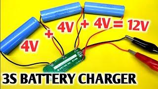 How to make lithium Battery charger using BMS 3S 12V module