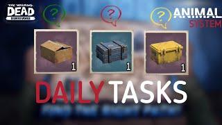 Daily Tasks | Animal System | TWD: Survivors