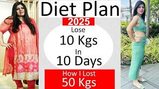 New Year Diet plan to lose weight | Diet Plan 2025 | Lose 1 Kg In 1 Day | In Hindi | Dr.Shikha Singh