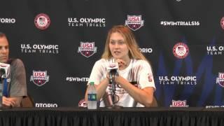 2016 U S  Olympic Team Trials   Swimming Olivia Smoliga, 100m Backstroke