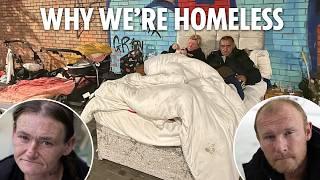 Acid attacks and sleeping pregnant on a roundabout… the dark lives of homeless people uncovered