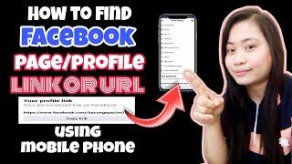 Saan makikita ang Link or url ng Facebook Page/Profile?(step-by-step)