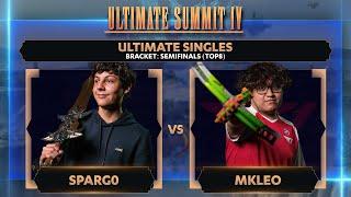 Sparg0 vs MkLeo - Ultimate Singles: Bracket Semis - Ultimate Summit 4 | Cloud vs Byleth