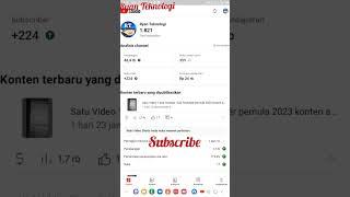 Pendapatan gaji SHORTS-Gaji youtuber pemula 2023 Konten asal asalan Bikin semangat atou loyo #Shorts