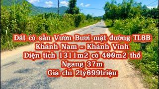 Đất Mặt Tiền TL8B Khánh Nam - Khánh Vĩnh. Mua Bán Nhà Đất Nha Trang Khánh Hoà.