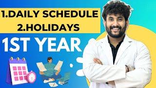 1st Year Daily Schedule | MBBS RUSSIA | Lokesh Raut