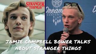 Jamie Campbell Bower talks about his experience on Stranger Things, Harry Potter and Twilight