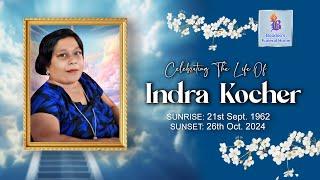 Celebrating The Life Of Indra Kocher