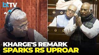 Kharge Vs Nadda | Massive Uproar In Rajya Sabha Over Kharge’s ‘Thokengey’ Remark