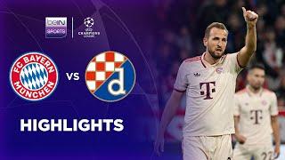 Bayern Munich 9-2 Dinamo Zagreb | Champions League 24/25 Match Highlights