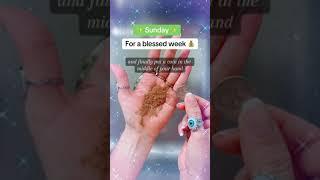 Ritual to have a blessed week | Money and Good Luck Spell