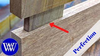 Less Than one Tips To Cut Perfect Mortise