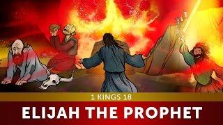 Elijah the Prophet Bible Story - I Kings 18 | Sunday School Lesson For Kids |HD| Sharefaithkids.com